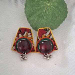 Home rustic bloom fabric studs